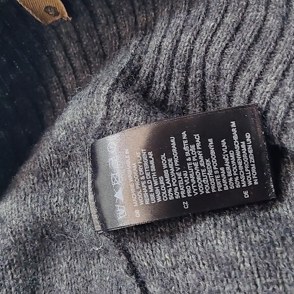 Divided H & M women's sweater grey wool blend Size: M - Picture 4 of 4